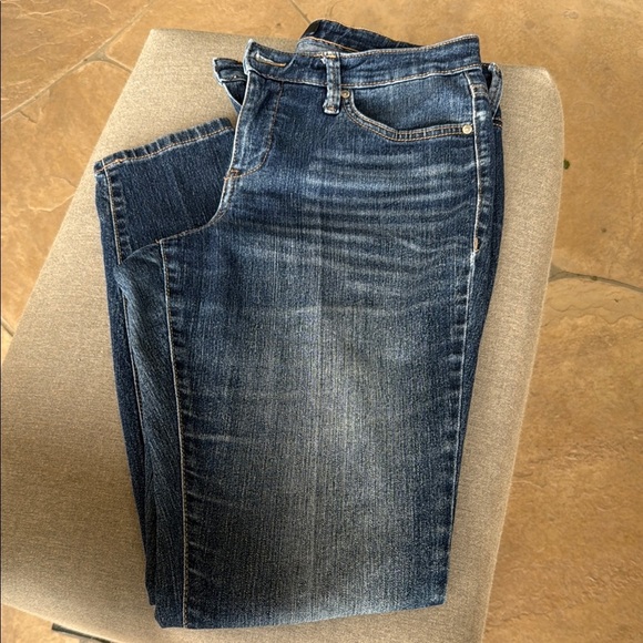 Nine West Cigarette Fit Skinny Leg Blue Jeans - Picture 1 of 4